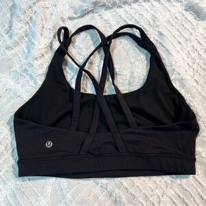 Lululemon Energy Bra large black
